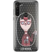 Прозрачный чехол BoxFace Motorola G8 Power Good Morning