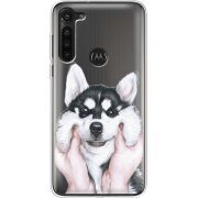 Прозрачный чехол BoxFace Motorola G8 Power Husky