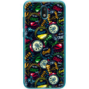 Чехол BoxFace Nokia 1.3 Bottle Caps