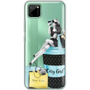 Прозрачный чехол BoxFace Realme C11 City Girl