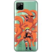 Прозрачный чехол BoxFace Realme C11 Naruto and Kurama