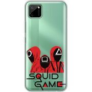 Прозрачный чехол BoxFace Realme C11 siquid game люди в красном