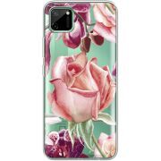Прозрачный чехол BoxFace Realme C11 Rose