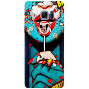 Чехол Uprint Samsung N930F Galaxy Note 7 Girl Pop Art