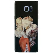 Чехол Uprint Samsung N930F Galaxy Note 7 Exquisite White Flowers