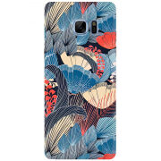 Чехол Uprint Samsung N930F Galaxy Note 7 Blue Herb