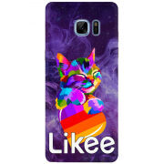 Чехол Uprint Samsung N930F Galaxy Note 7 Likee Cat
