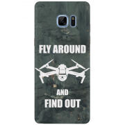 Чехол Uprint Samsung N930F Galaxy Note 7 Дрон Fly Around