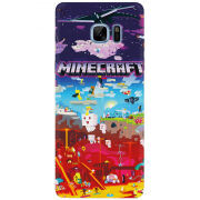 Чехол Uprint Samsung N930F Galaxy Note 7 Minecraft World Beyond