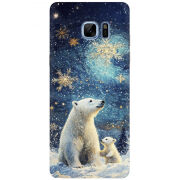 Чехол Uprint Samsung N930F Galaxy Note 7 Північні ведмеді