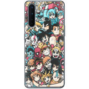 Чехол BoxFace OnePlus Nord Anime Stickers