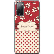 Чехол BoxFace Samsung G780 Galaxy S20 FE Именной Polka Dots