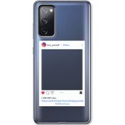 Прозрачный чехол BoxFace Samsung G780 Galaxy S20 FE Insta