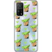 Прозрачный чехол BoxFace Xiaomi Mi 10T/ Mi 10T Pro Pattern Baby Yoda