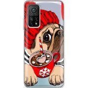 Прозрачный чехол BoxFace Xiaomi Mi 10T/ Mi 10T Pro Winter Puggy