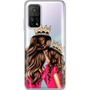Прозрачный чехол BoxFace Xiaomi Mi 10T/ Mi 10T Pro Queen and Princess