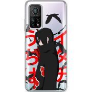 Прозрачный чехол BoxFace Xiaomi Mi 10T/ Mi 10T Pro Учиха Итачи