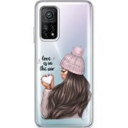 Прозрачный чехол BoxFace Xiaomi Mi 10T/ Mi 10T Pro love is in the air