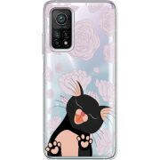 Прозрачный чехол BoxFace Xiaomi Mi 10T/ Mi 10T Pro Meow
