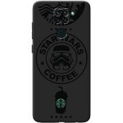 Черный чехол BoxFace Xiaomi Redmi Note 9 Dark Coffee