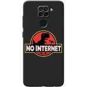 Черный чехол BoxFace Xiaomi Redmi Note 9 No Internet