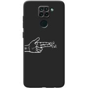 Черный чехол BoxFace Xiaomi Redmi Note 9 Pew Pew