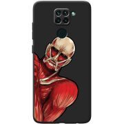 Черный чехол BoxFace Xiaomi Redmi Note 9 Титан