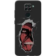 Черный чехол BoxFace Xiaomi Redmi Note 9 Нападение на Титана
