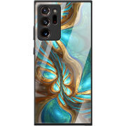 Защитный чехол BoxFace Glossy Panel Samsung N985 Galaxy Note 20 Ultra Blue Abstraction