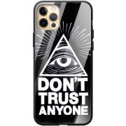 Защитный чехол BoxFace Glossy Panel Apple iPhone 12 Pro Max Dont Trust Anyone