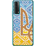 Чехол BoxFace Huawei P Smart 2021 Тризуб Вишивка