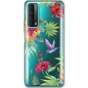 Прозрачный чехол BoxFace Huawei P Smart 2021 Tropical