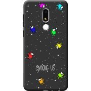 Черный чехол BoxFace Meizu M8 Lite Among Us Invisible