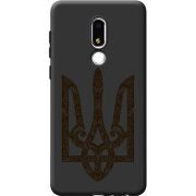 Черный чехол BoxFace Meizu M8 Lite Ukrainian Trident