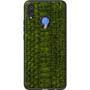 Кожаный чехол Boxface Huawei P Smart Plus Reptile Forest Green