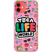 Чехол BoxFace Apple iPhone 12 mini Toca Boca Life World