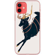 Чехол BoxFace Apple iPhone 12 mini Black Deer