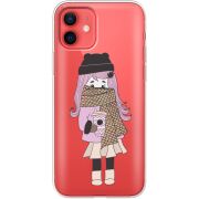 Прозрачный чехол BoxFace Apple iPhone 12 mini Winter Morning Girl