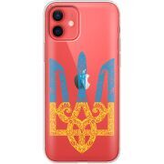 Прозрачный чехол BoxFace Apple iPhone 12 mini Gold Trident