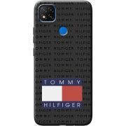Черный чехол BoxFace Xiaomi Redmi 9C Tommy Print
