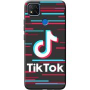 Черный чехол BoxFace Xiaomi Redmi 9C Tik Tok