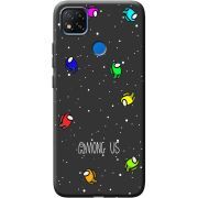 Черный чехол BoxFace Xiaomi Redmi 9C Among Us Invisible