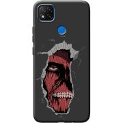 Черный чехол BoxFace Xiaomi Redmi 9C Нападение на Титана