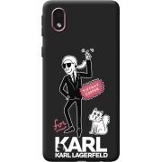 Черный чехол BoxFace Samsung Galaxy A01 Core (A013) For Karl