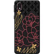 Черный чехол BoxFace Samsung Galaxy A01 Core (A013) FranceFlowers