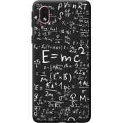 Черный чехол BoxFace Samsung Galaxy A01 Core (A013) E=mc2