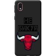 Черный чехол BoxFace Samsung Galaxy A01 Core (A013) Не Бикуй