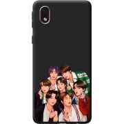 Черный чехол BoxFace Samsung Galaxy A01 Core (A013) BTS
