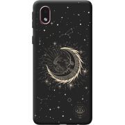 Черный чехол BoxFace Samsung Galaxy A01 Core (A013) Moon
