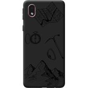 Черный чехол BoxFace Samsung Galaxy A01 Core (A013) Mountains
